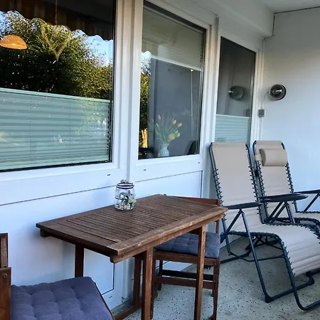 公寓 Whg Inseltraum Mit Balkon Auf Foehr 威克奥夫弗尔